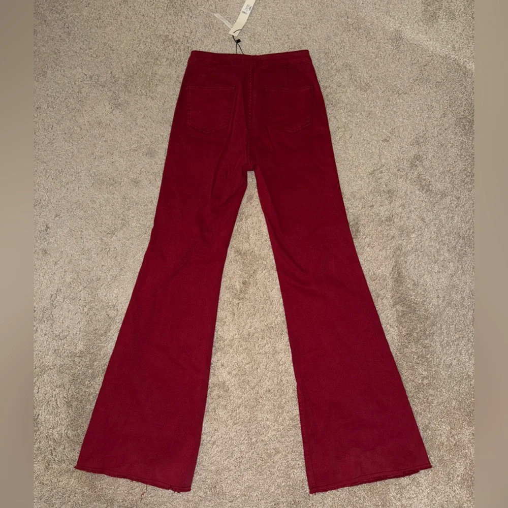 Mustard Seed Red Flare & Wide Leg Jeans - Picture 2 of 7
